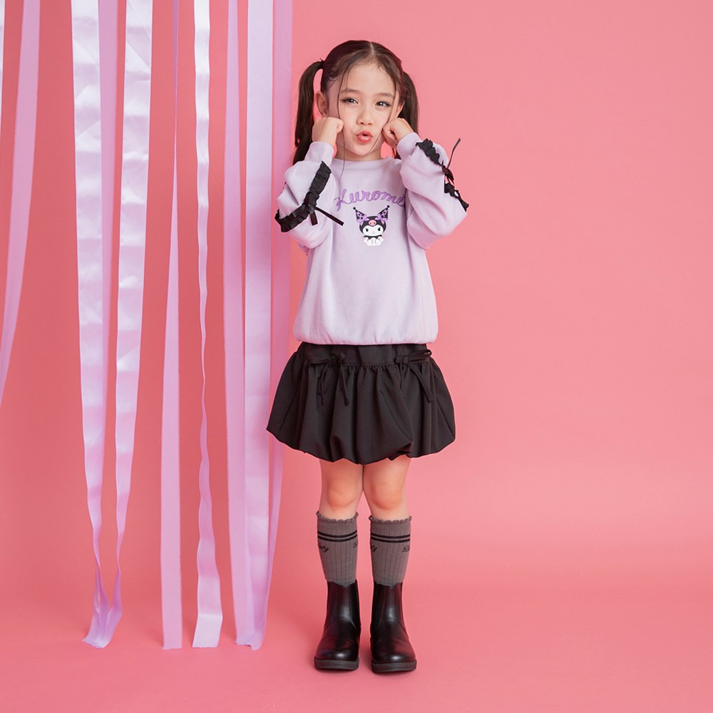 🆕【⭐訂購⭐】🇯🇵日本直送 🌀#Kuromi & #Melody 蝴蝶結蕾絲袖 衛衣［3款選］🌀 [ELJA-0280][261129]