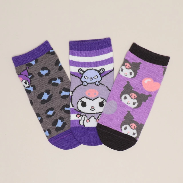 🆕【⭐訂購⭐】🌀 🇯🇵 日本直送 #Sanrio 短襪3對組套裝［6款選］🌀[ELCA-0009][260309]