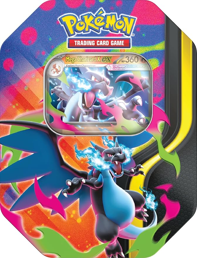 Pokémon TCG - Mega Charizard X/Y ex Tin