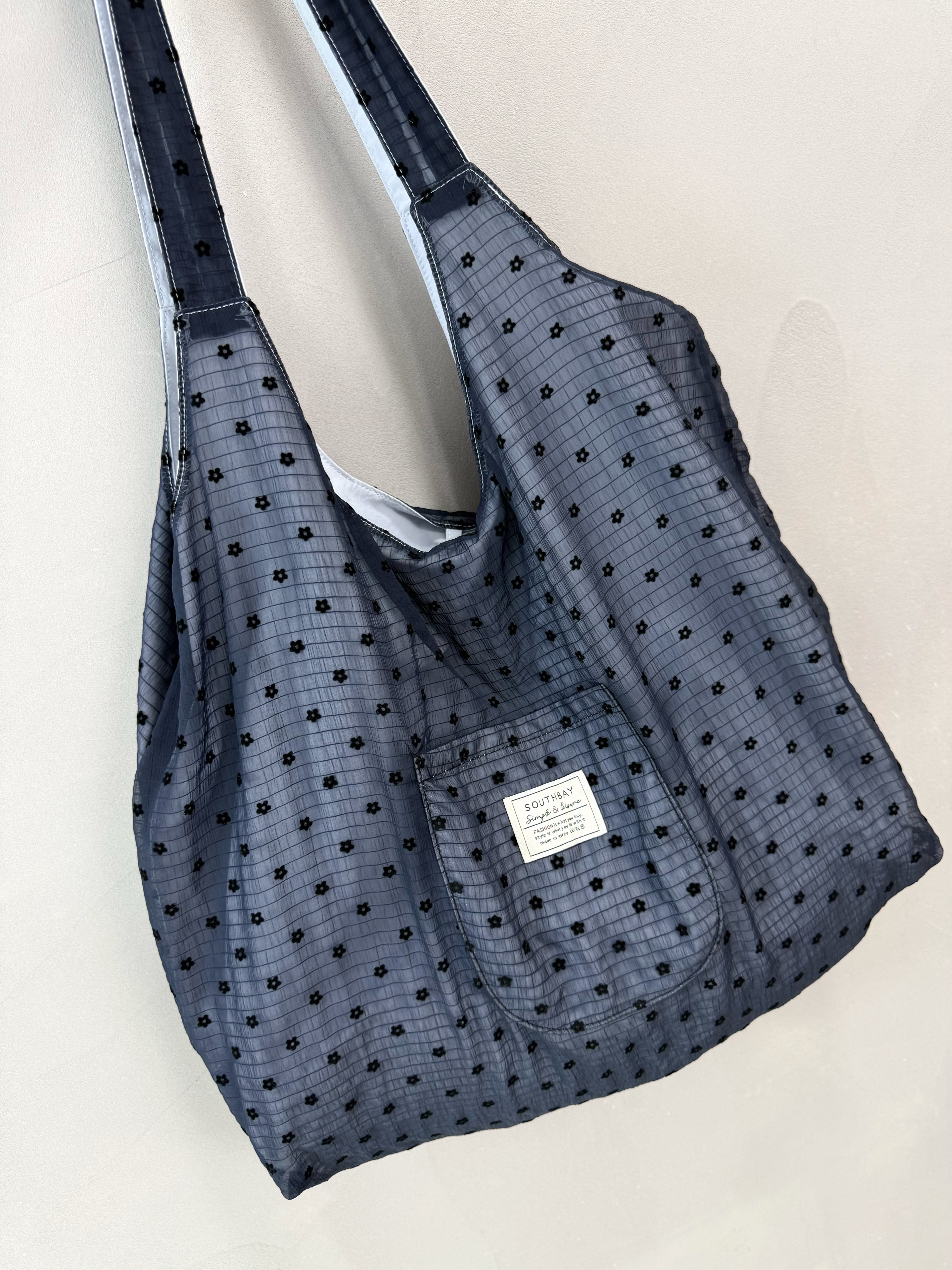 N69 花花雙面Shopping Bag