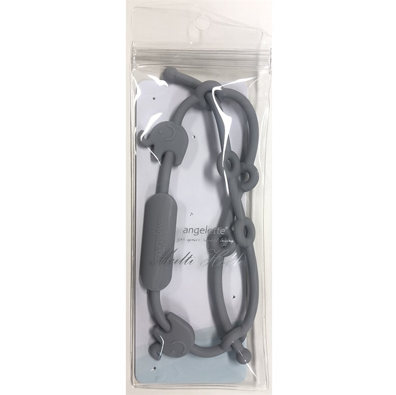 🇯🇵預訂 日本直送🇯🇵Angelette 深灰色大象矽膠多功能吊帶