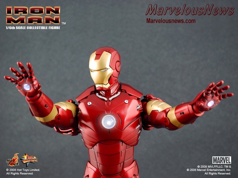 Hottoys Ironman Mark III可動figure 1/6 鋼鐵人 Mk 3 鐵甲奇俠 鋼鐵俠 