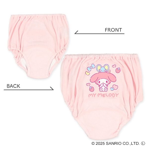 🇯🇵預訂 日本直送🇯🇵My Melody Kuromi印花三層學習褲兩件套裝