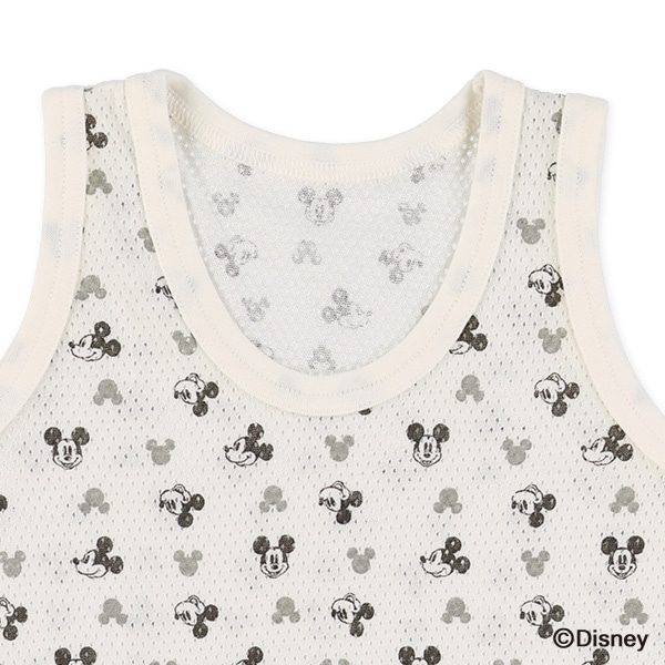 🇯🇵預訂 日本直送🇯🇵米奇印花網眼背心打底內衣三件套