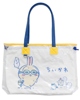 🌸 【預訂】透明Tote Bag(黃色) - Chiikawa 25/5新品