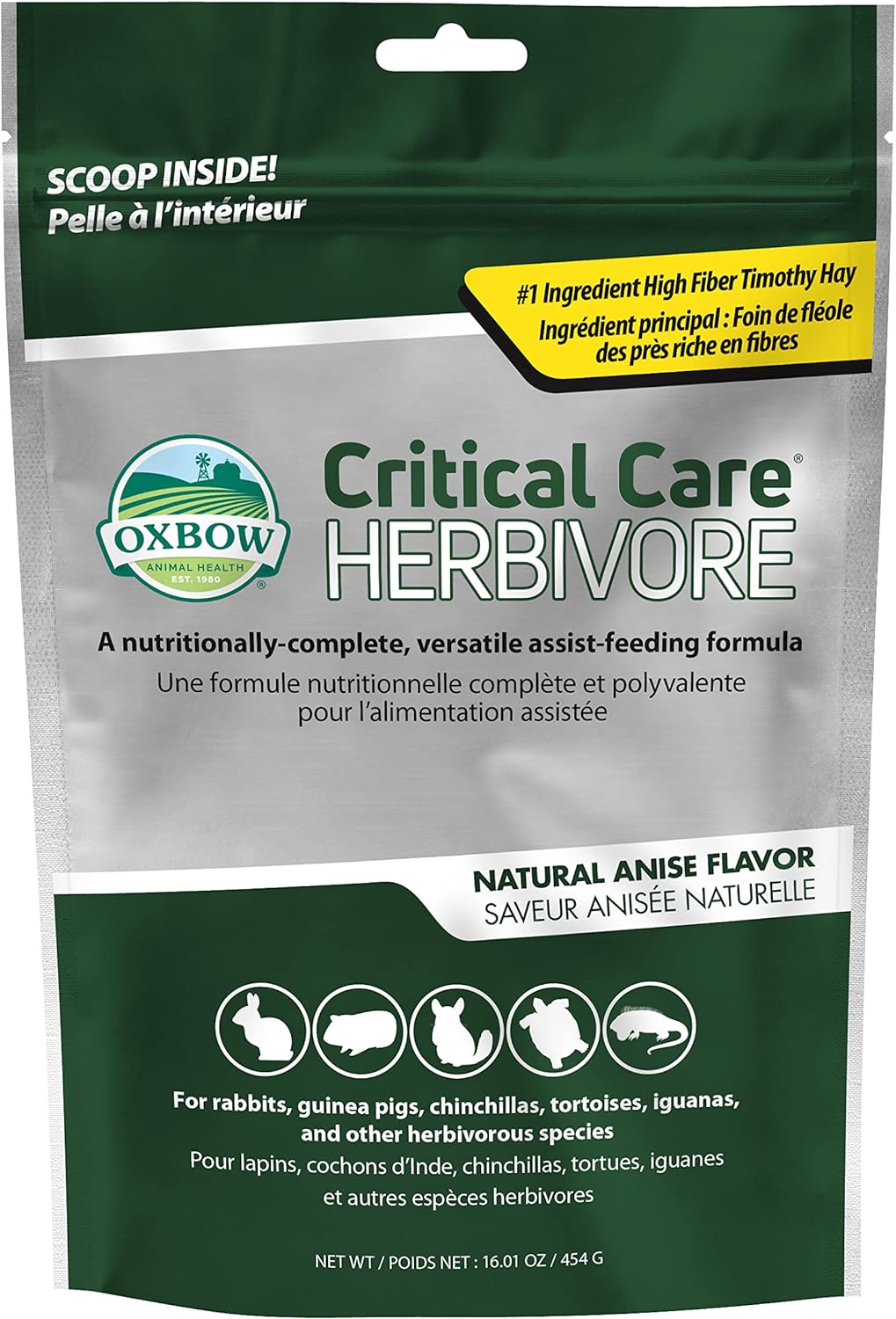 【新返現貨】 Oxbow Critical Care Herbivore 草粉