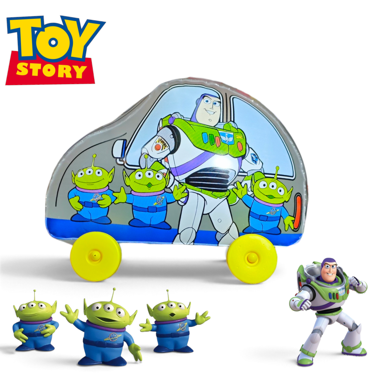 Toy Story玩具總動員 巴斯光年三眼怪跑車吹氣燈籠