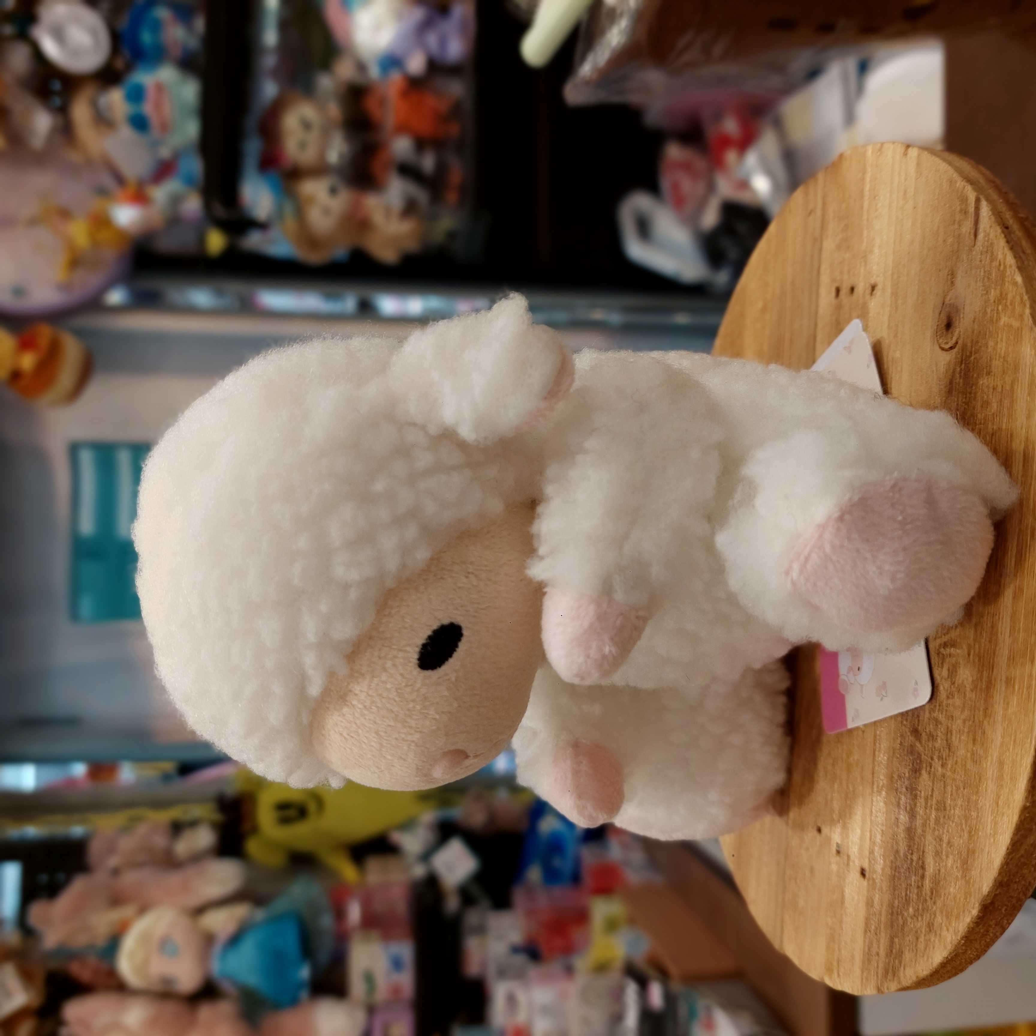 日本 SHINADA 復古毛茸茸 動物小公仔 羊仔，兔兔，小狗 三款選