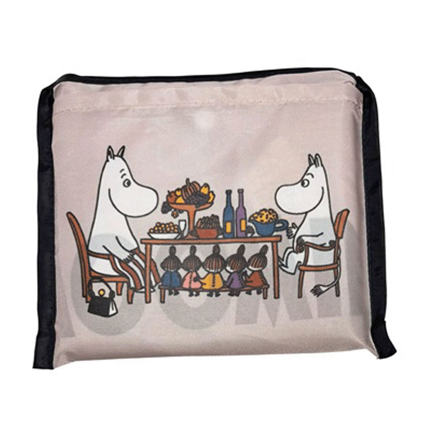 Moomin姆明 - 環保袋 (灰杏色餐桌款)