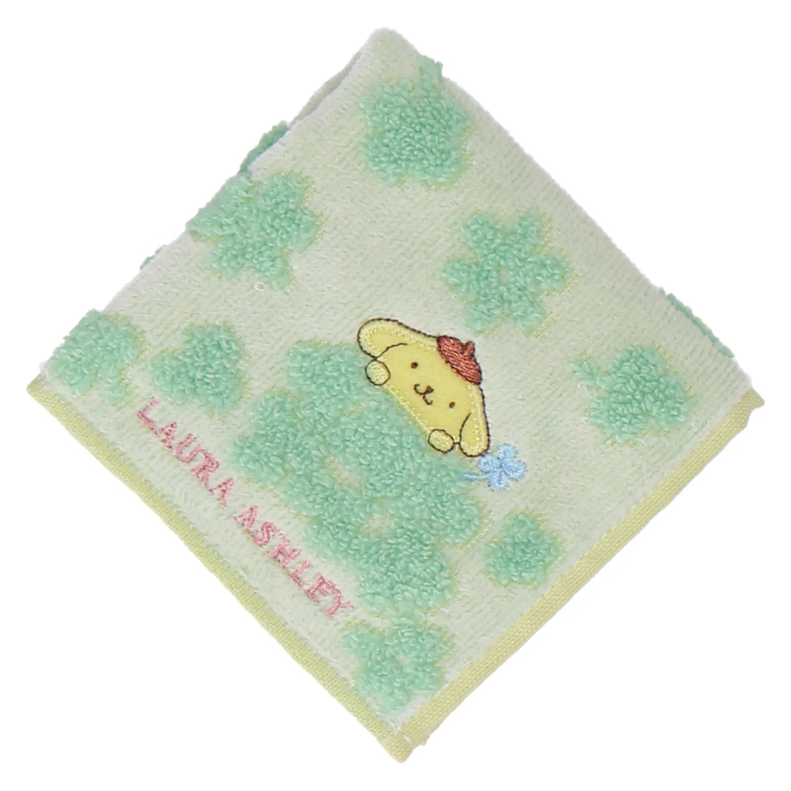 🎀【預訂】Laura Ashley x Sanrio Pompompurin 迷你毛巾 - J