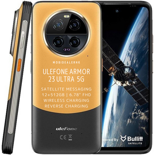 Ulefone Armor 23 Ultra Rugged Phone 12GB+512GB Satellite Message 6.78” 64MP  Night Camera 120W MediaTek Dimensity 8020 NFC Phone