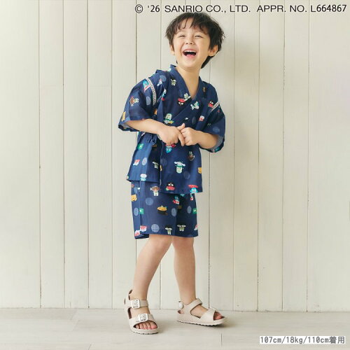 🆕【⭐訂購⭐】 🇯🇵日本直送 🌀 #SanrioCharacters 可愛壽司造型🍣 甚平套裝 🌀[ELDA-0082][260509]