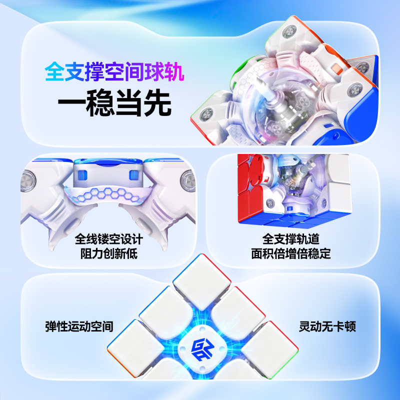 GAN i4 MagLev 3x3 全智能扭計骰