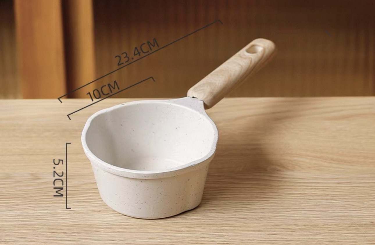 Levende 麥飯石迷你煮醬潑油小鍋