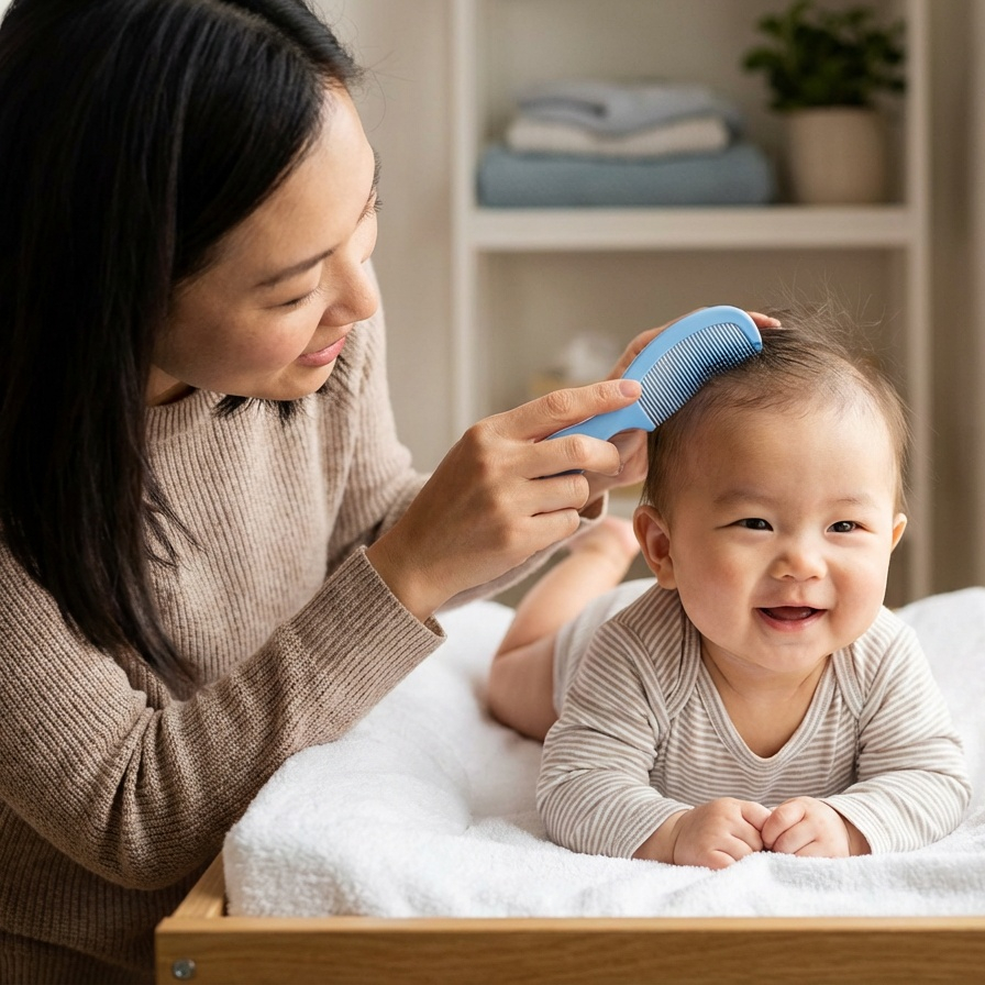 圓珠頭泥梳 Infant Cradle Cap Comb