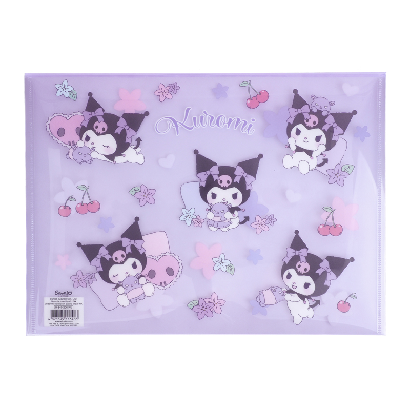 Kuromi A4 PP Data Bag 文件袋