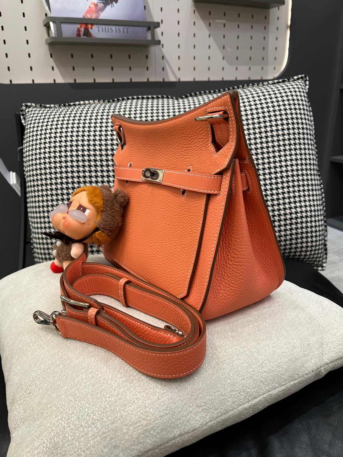 Hermes jypsiere 28, 龍蝦粉STAMP R 100%Authentic,98%new ✅strap✅dust bag✅box 