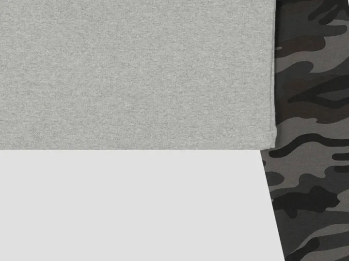 Camo Halterneck Layered Crop