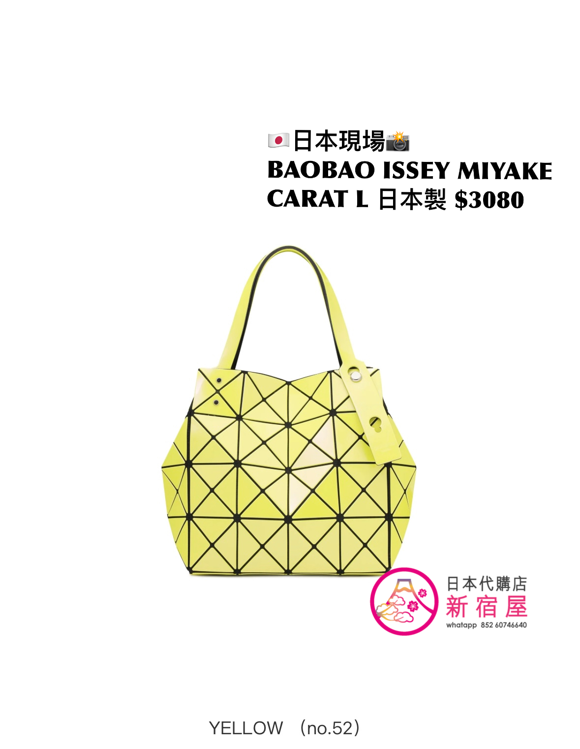 BAOBAO ISSEY MIYAKE CARAT L