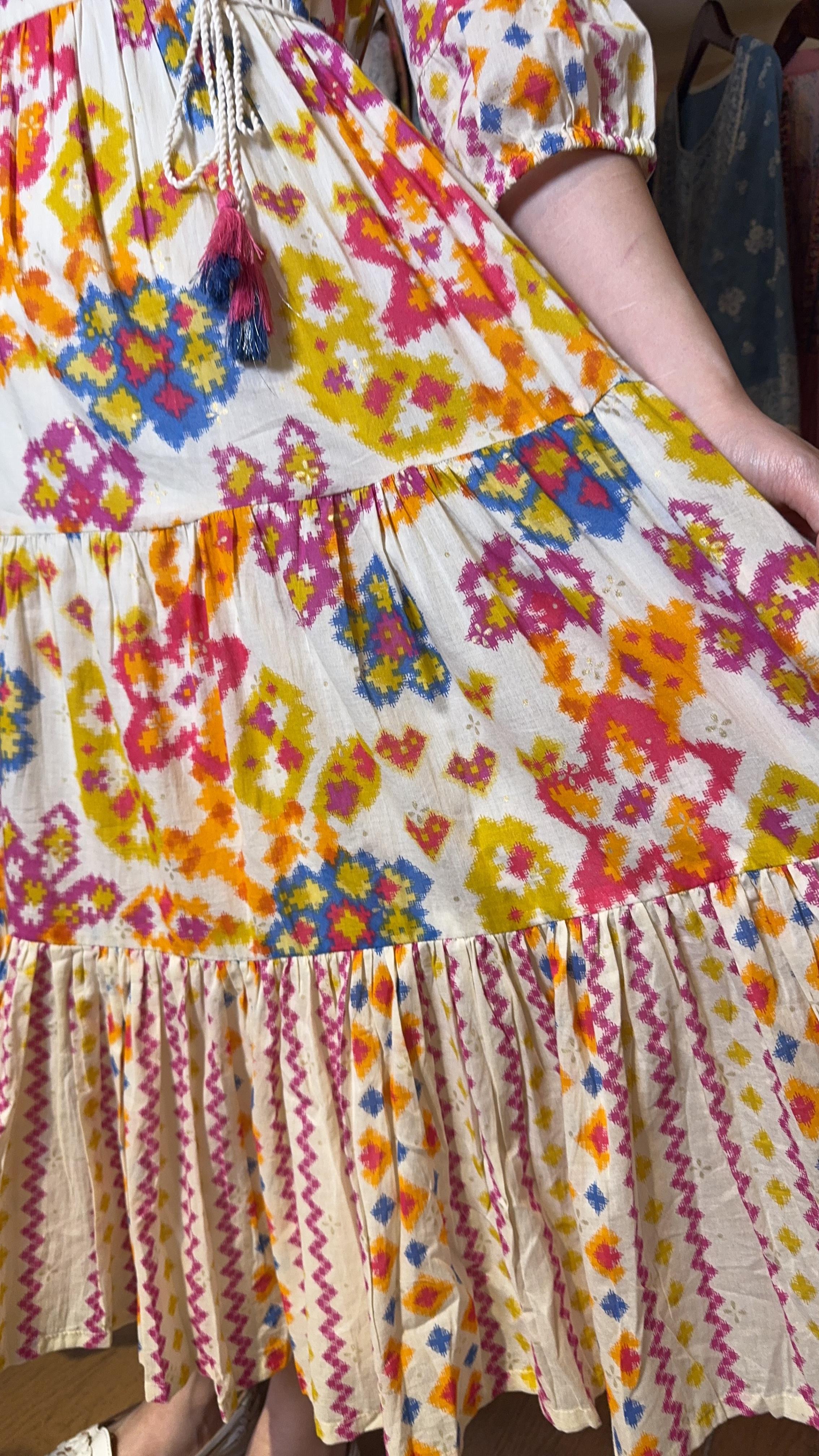 Colourful Rinbow 4-rope Short OP 43" #1394