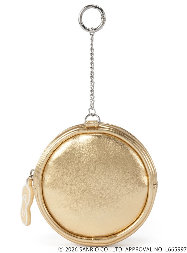 🎀【預訂】小麥色肌膚 Kitty x GRL  豹紋圓形小掛包