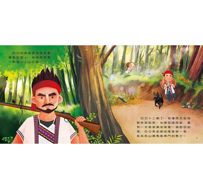 人類 團結合作打獵(附QR code)