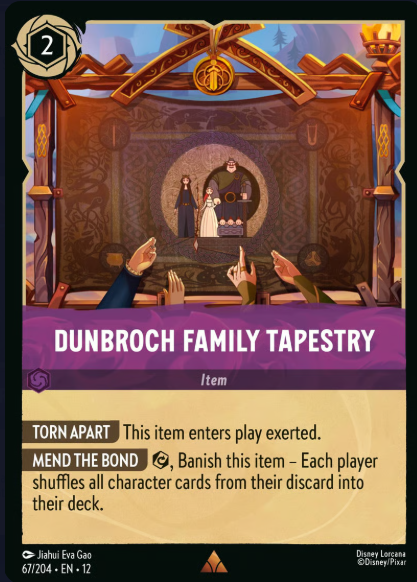 67/204 DunBroch Family Tapestry R