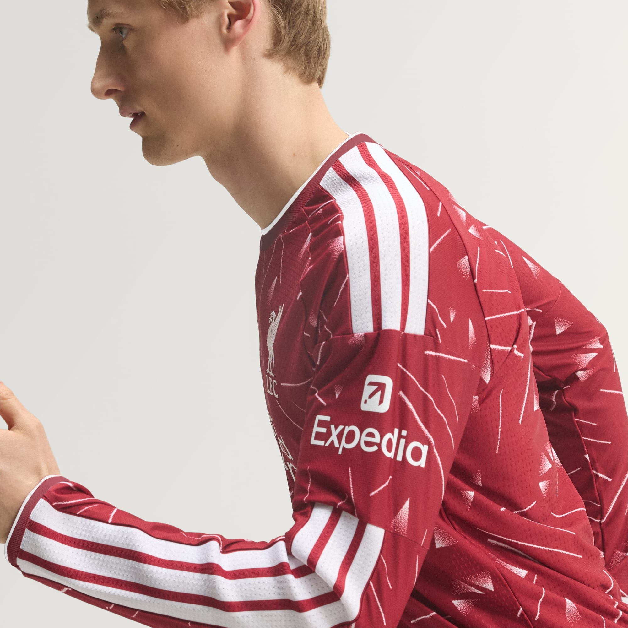 🔴⚪重塑八十年代經典  Adidas Liverpool 利物浦 2026-27 長袖主場球員版球衣 (可加印字章) KB8251