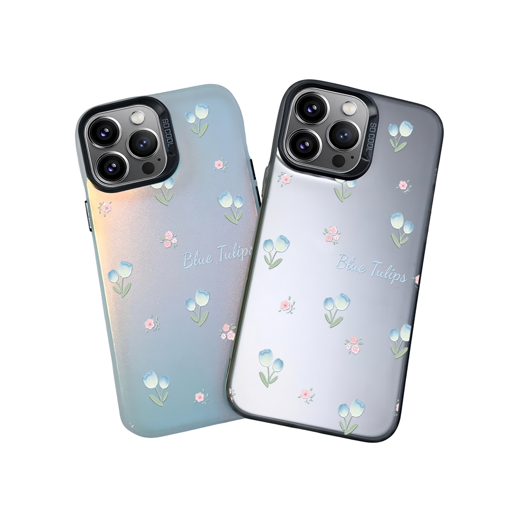 IMD CASE PHONE FOR OPPO - DESIGN FLOWER Q