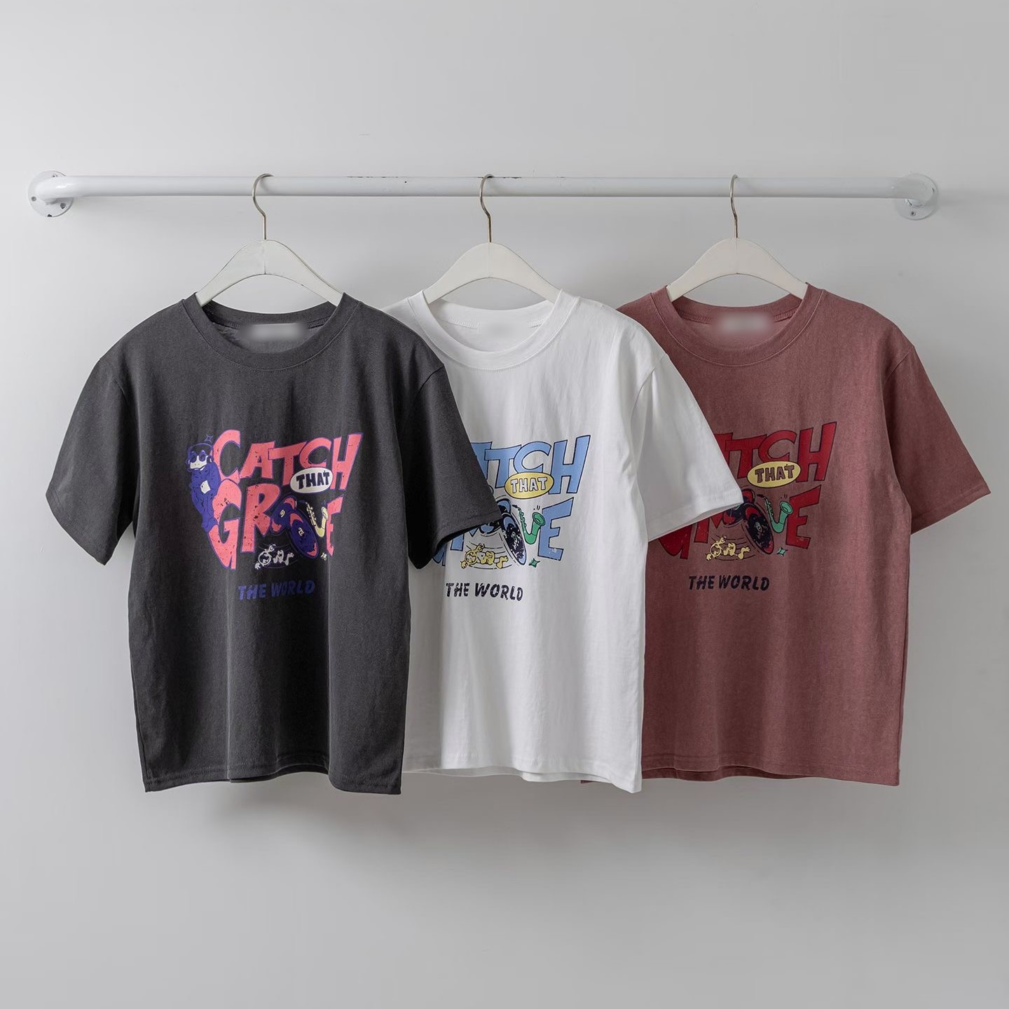 G6322 韓國🇰🇷靚print tee仔