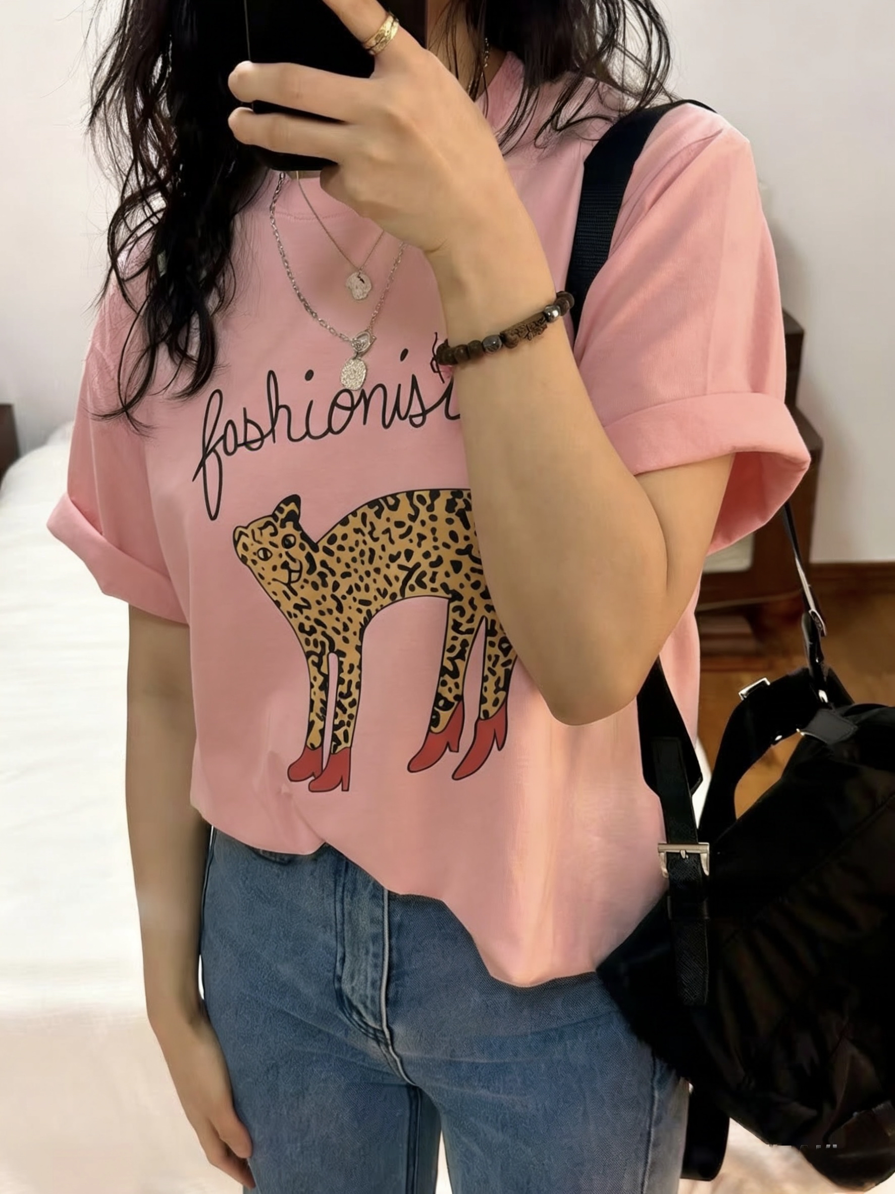 春裝🌸可愛動物Tee