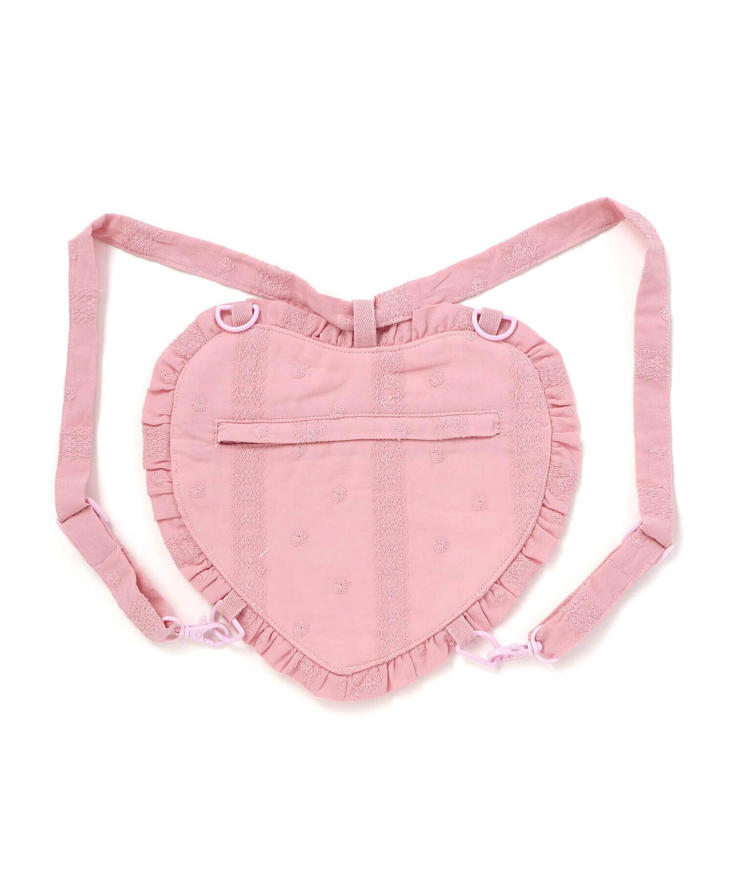 🇯🇵預訂 日本直送🇯🇵Slap Slip x Swimmer x Sanrio系列兩色人物印花荷葉邊愛心背包