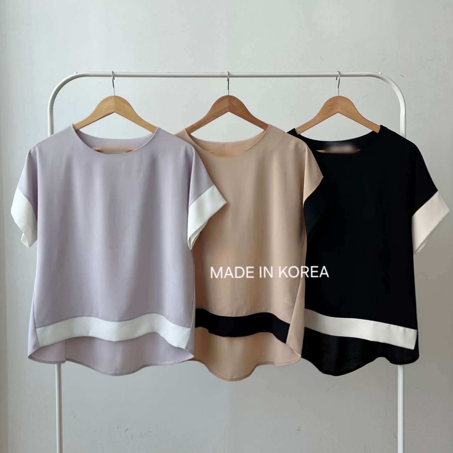 G6184 韓國🇰🇷靚料拼邊top