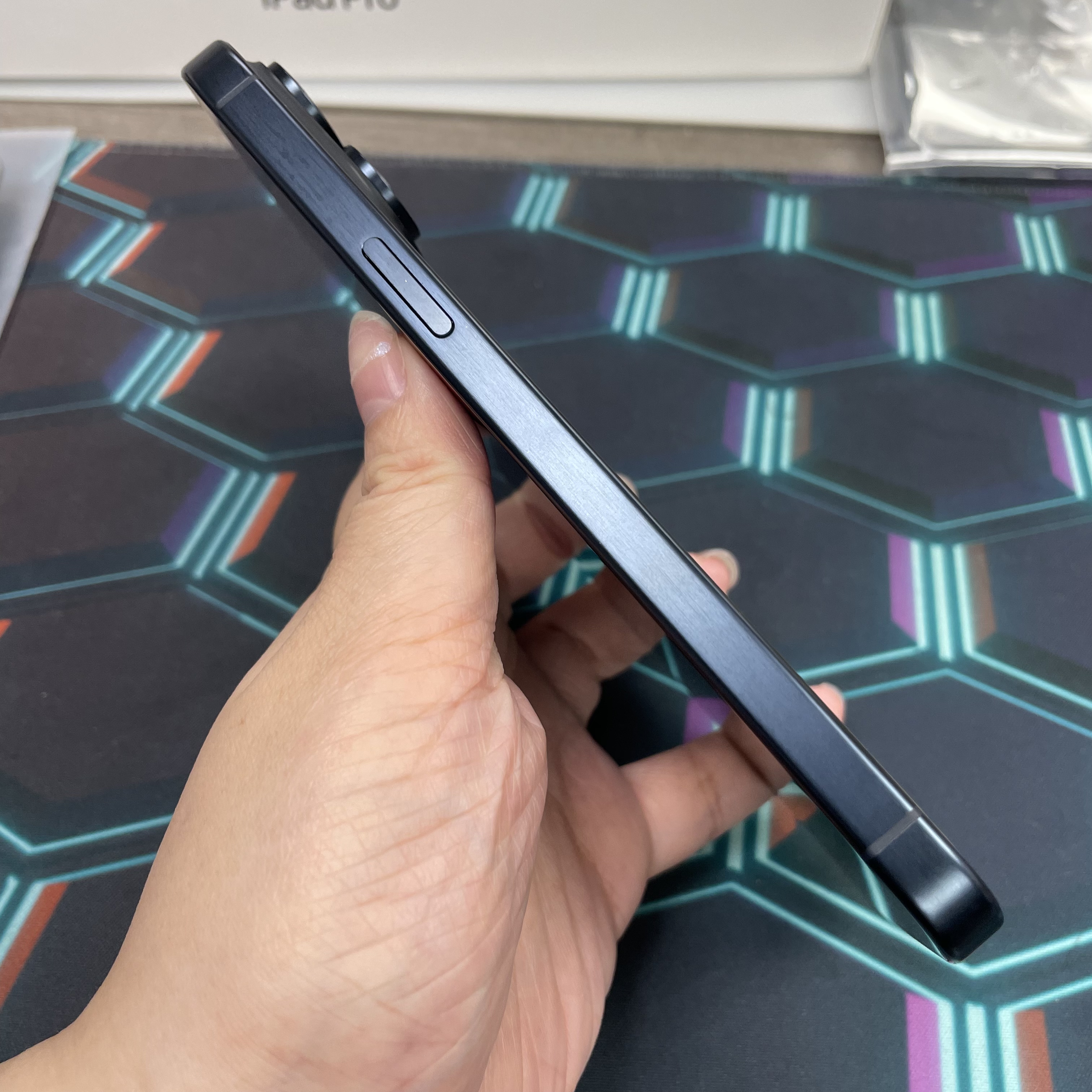 *7729 15 pro max 完美機 512Gb 電84 藍色 blue