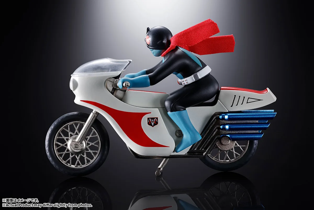 (預訂訂金 $200) (總價 $475) Bandai POPYNICA 超合金 旋風號 (幪面超人1號) (行版) Cyclone (Kamen Rider No. 1)