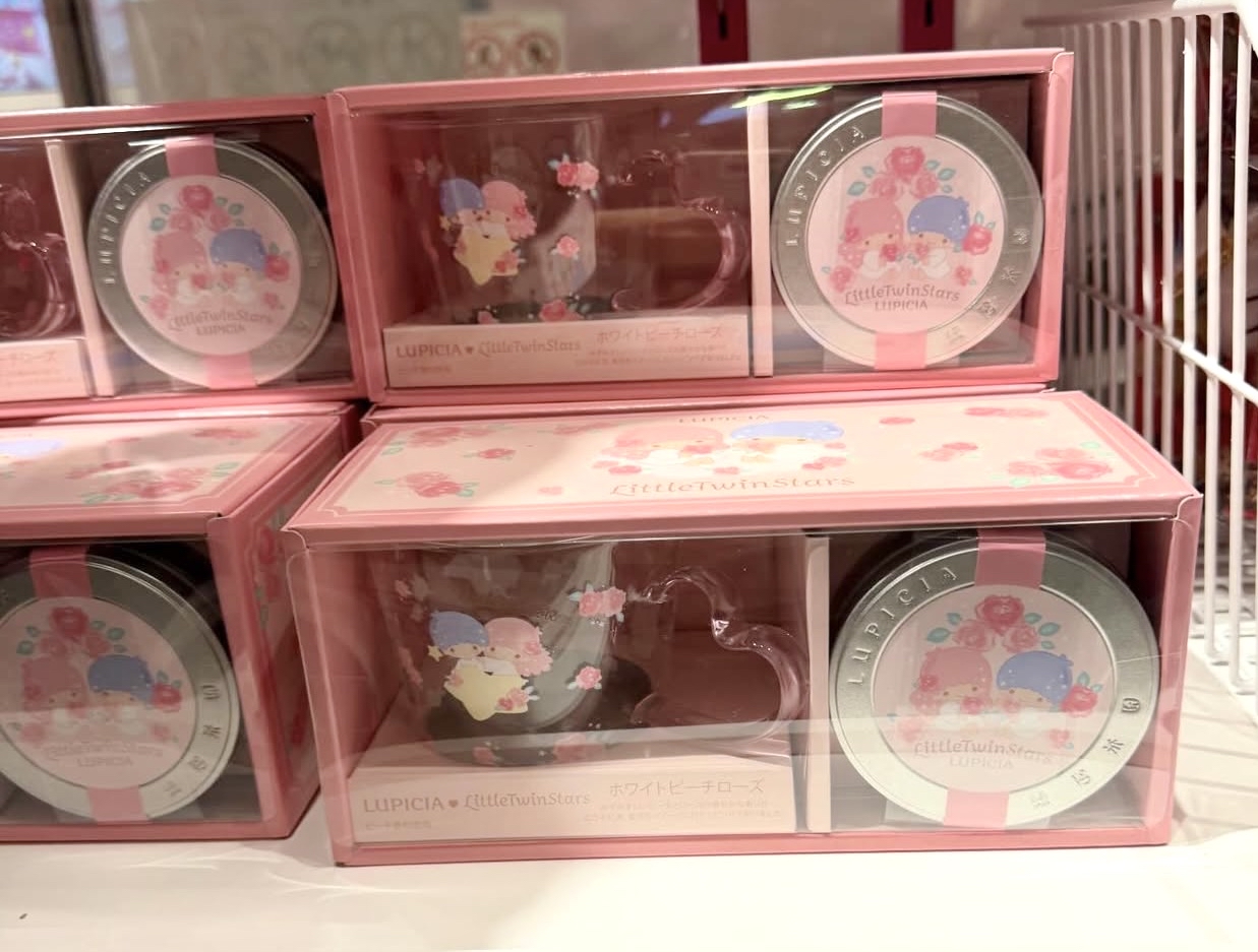 （截單後一星期到貨）🎌日本直送🎌Sanrio x Lupicia限定玻璃杯連茶包禮盒套裝（$289