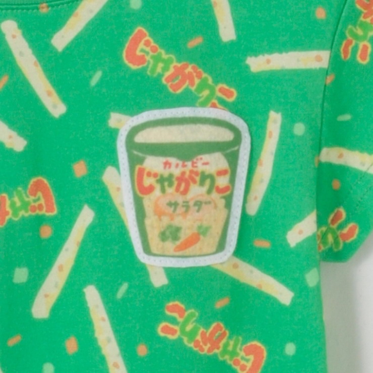 🇯🇵限量預訂 日本直送🇯🇵卡樂B蔬菜條滿印短袖包屁衣