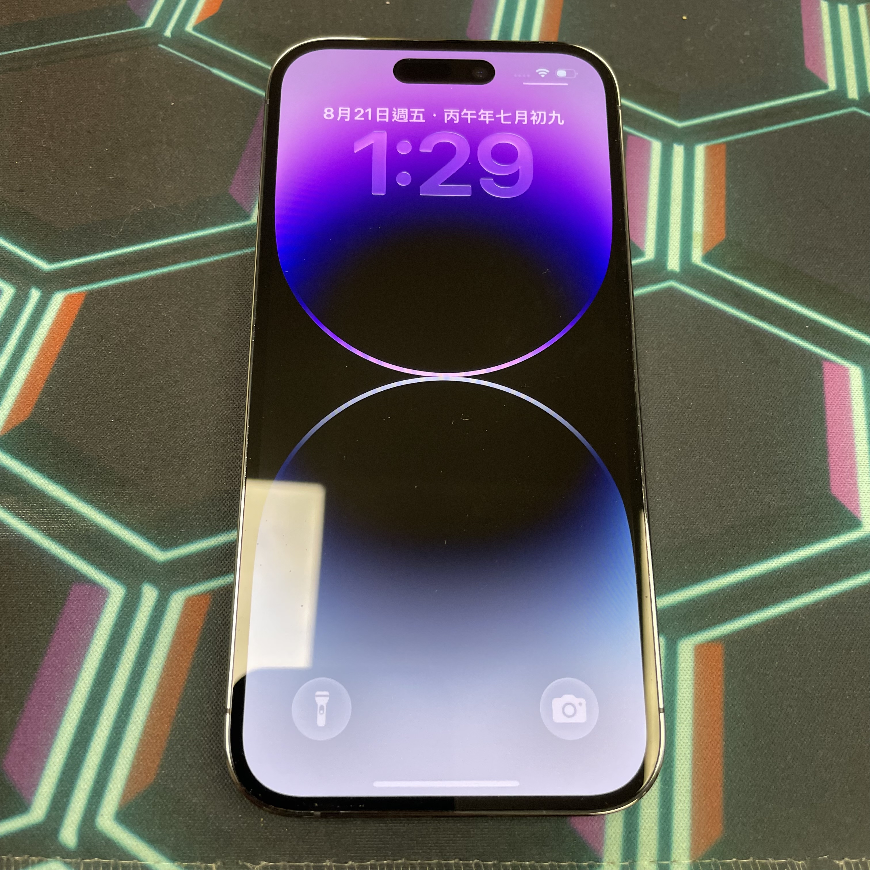 *7512 14 Pro 完美機 1TB 電100 紫色 purple