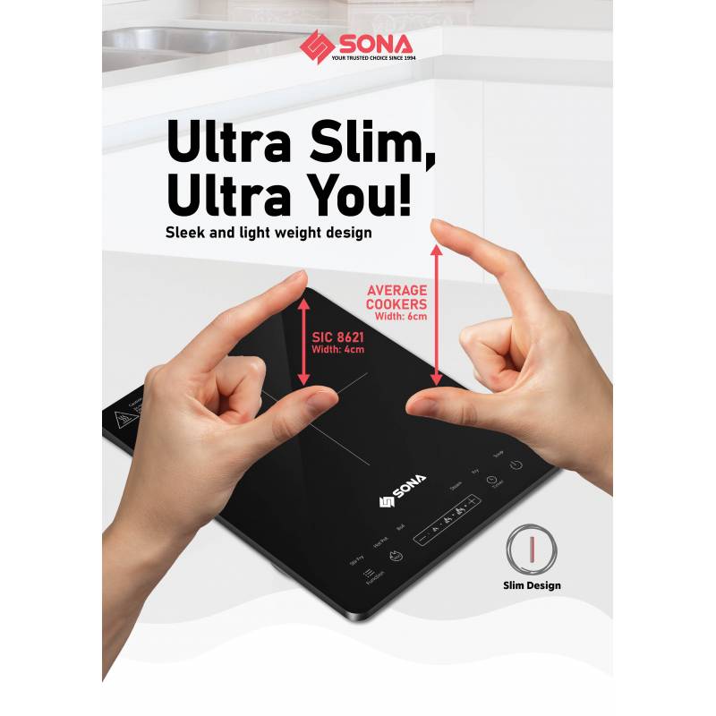 SONA Slim Induction Cooker SIC 8621