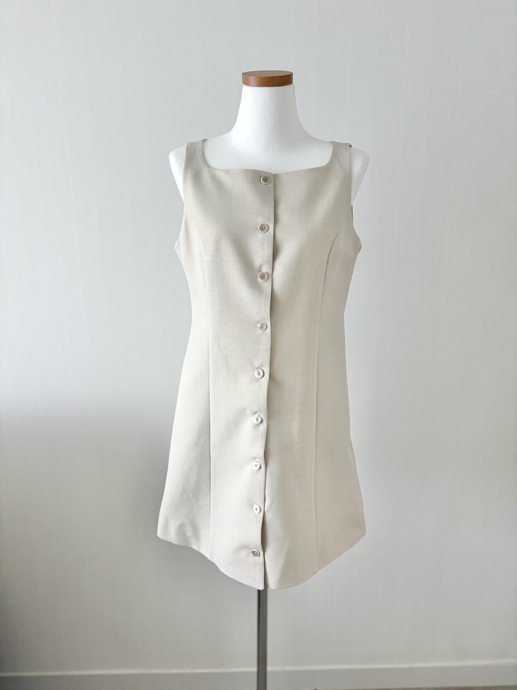 The Classic Button-Front Dress