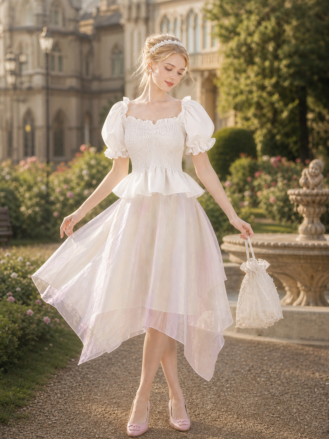 白雪童話告白Princess Victoria Blouse