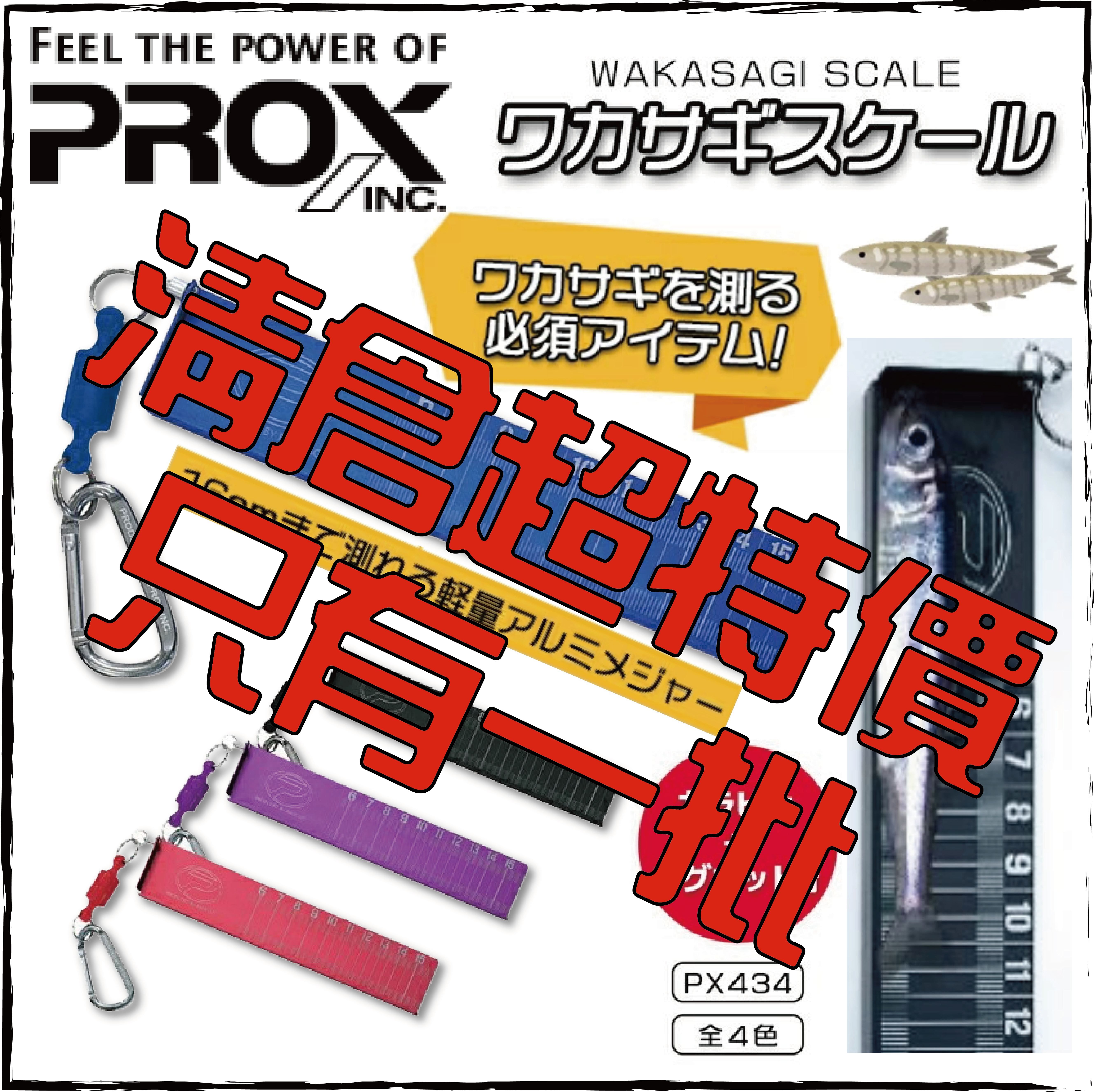 ワカサギスケールPX434