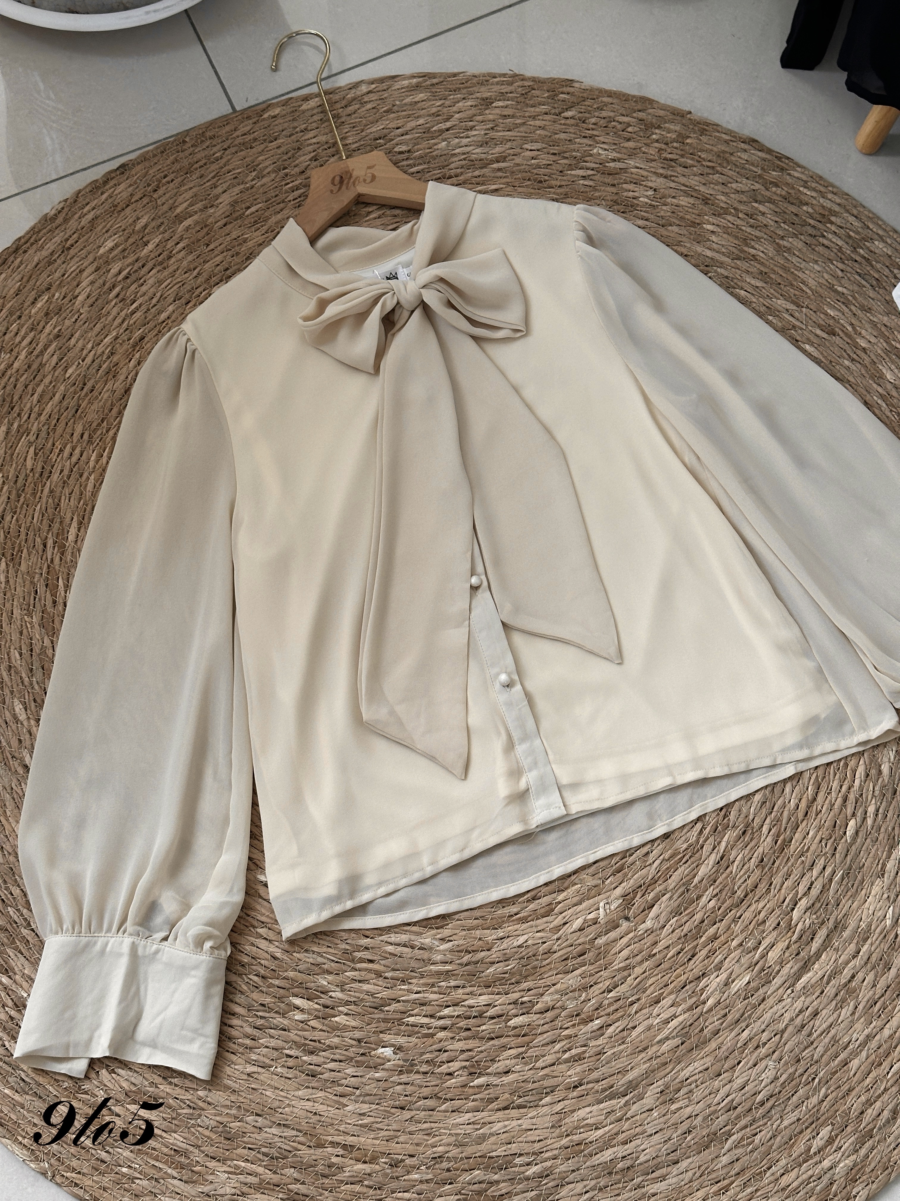 T4083 Bow-tie Shirt - 3 Colors 