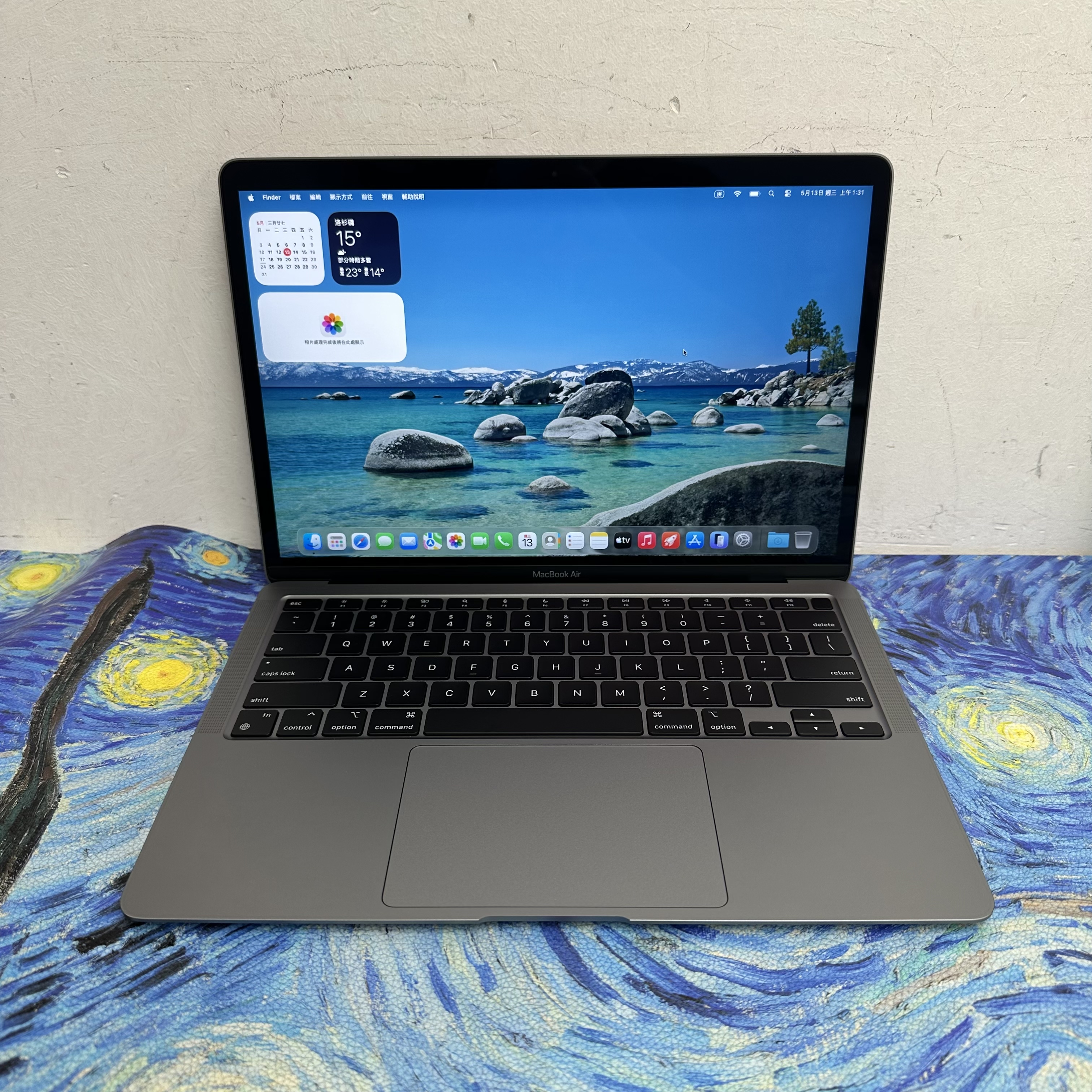 #5870 Apple MacBook Air M1 CPU 8GB Ram/256GB SSD 電100 太空灰 Space Grey