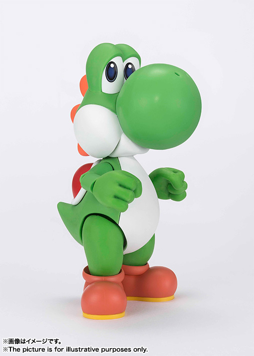 S.H.Figuarts 耀西 孖寶兄弟 可動SHF Yoshi Super Mario action figure（不包含孖寶兄弟人偶）