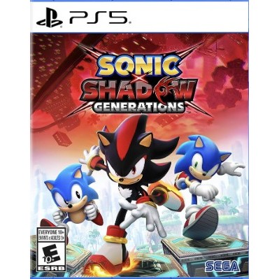 (🔥NEW RELEASE🔥) Sonic X Shadow Generations Full Game (PS4 & PS5) Digital Download