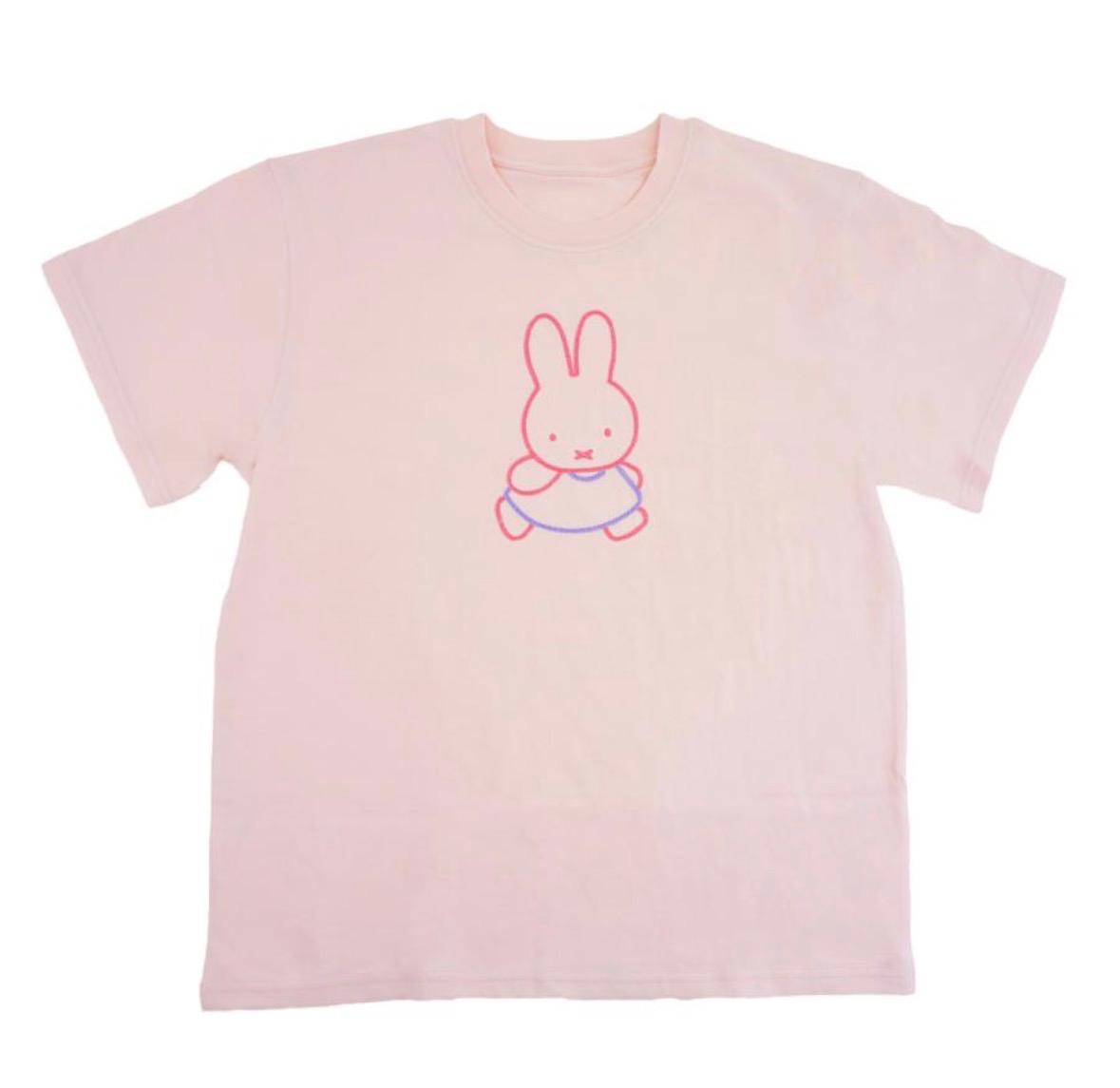 MIFFY STYLE TEE 粉紅色 外出款