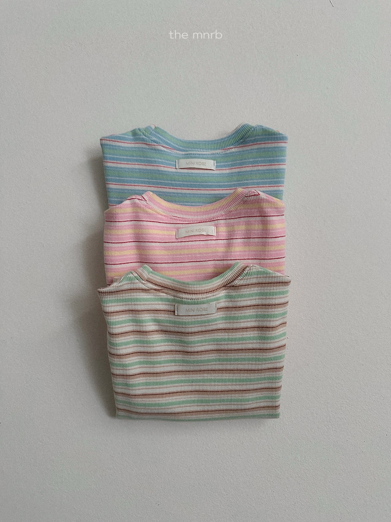 Minirobe | stripe T ( Green XL100-110)