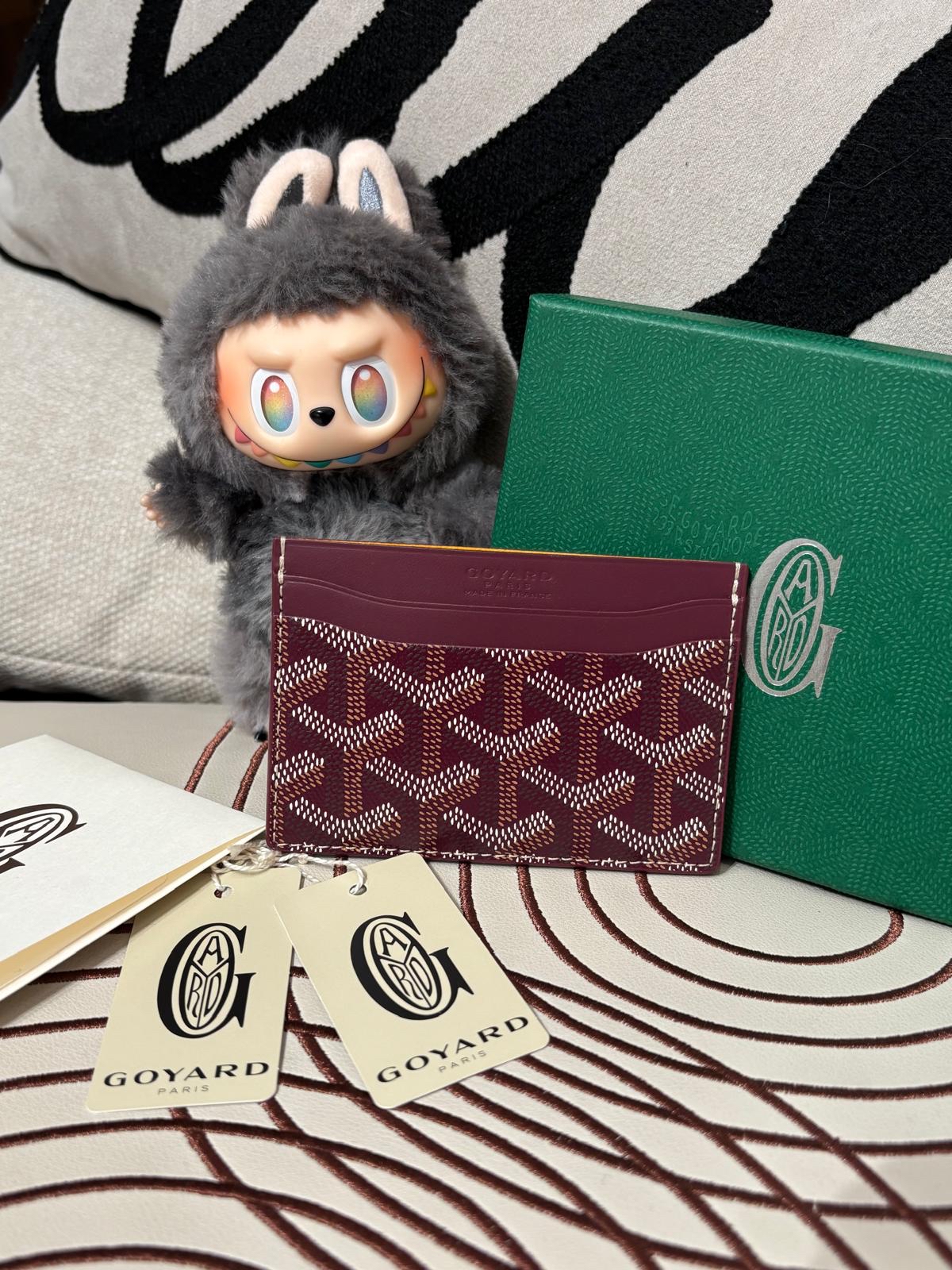 Goyard Card Holder 100%Authentic, unused✅tap booklet✅Box