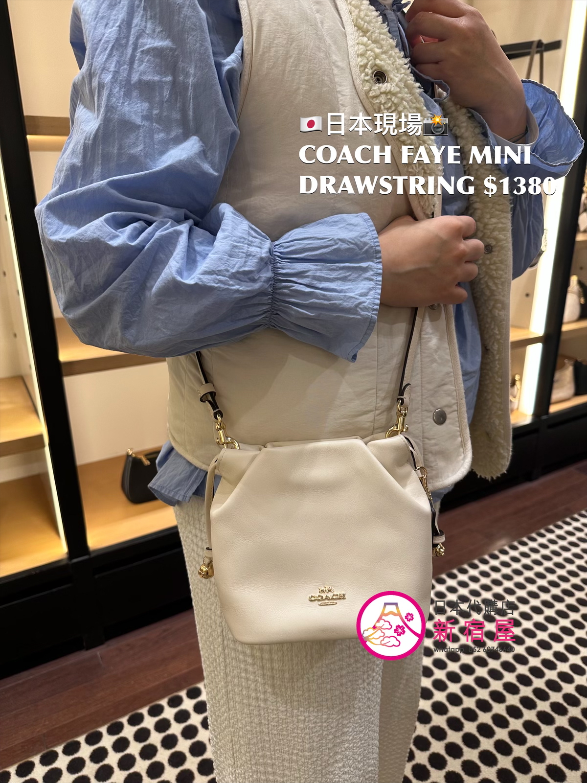 COACH FAYE MINI SHOULDER BAG